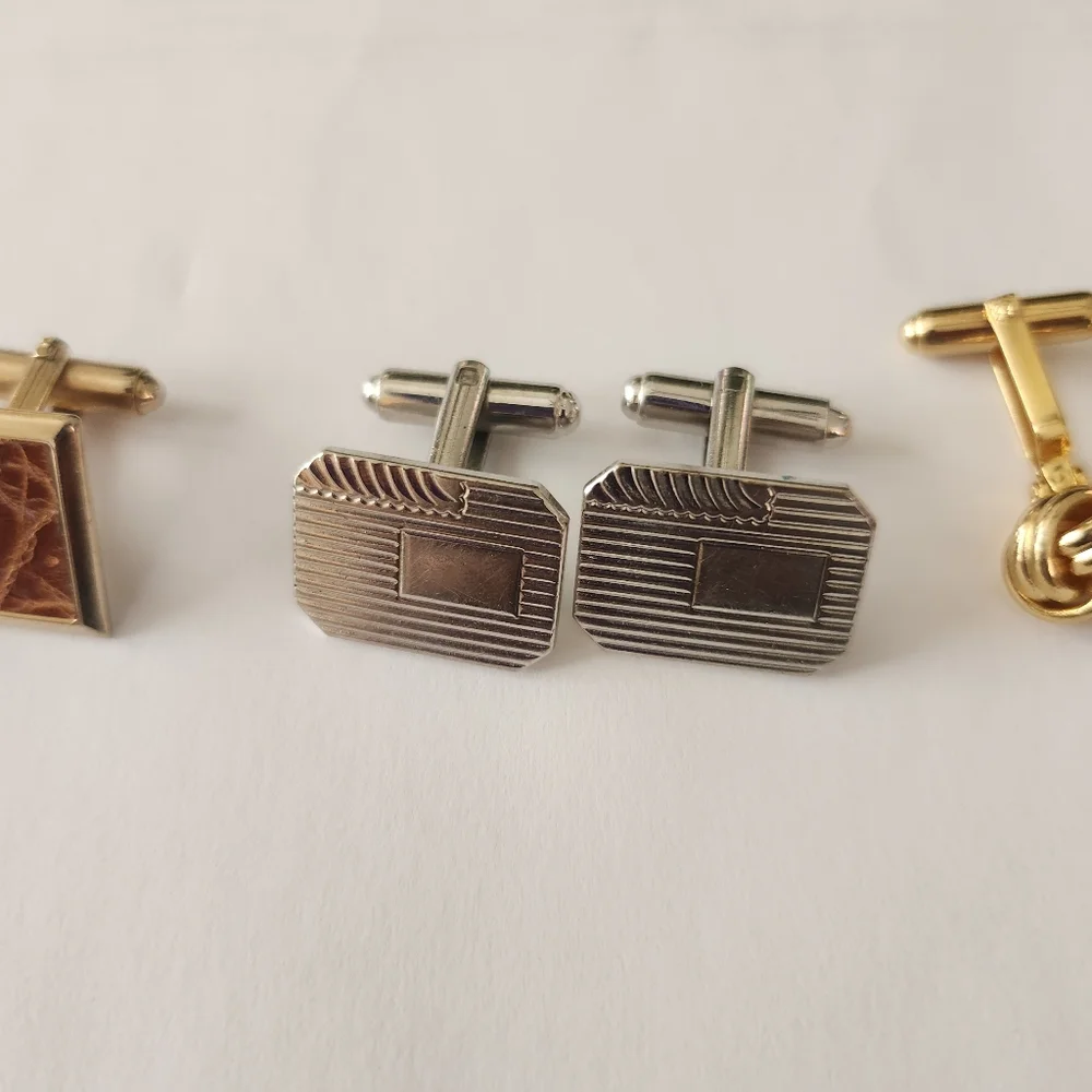 3 pairs of Cufflinks